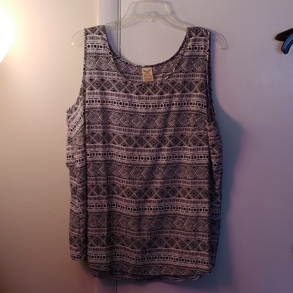 Fun sleeveless top